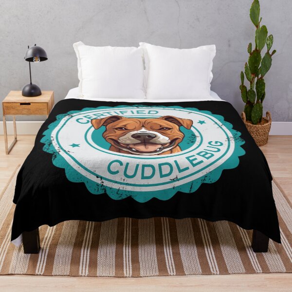Item preview, Pitbull - Red Brown - 'Cuddlebug' designed and sold by wotsthis.
