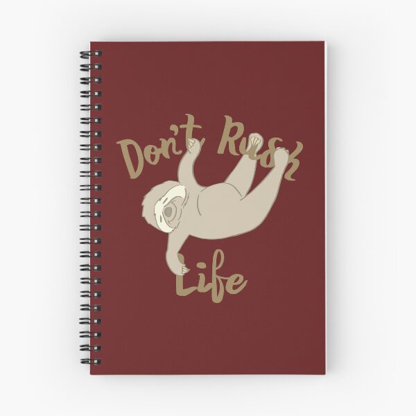 Item preview, Don't Rush Life Sloth designed and sold by CharacterAlley.