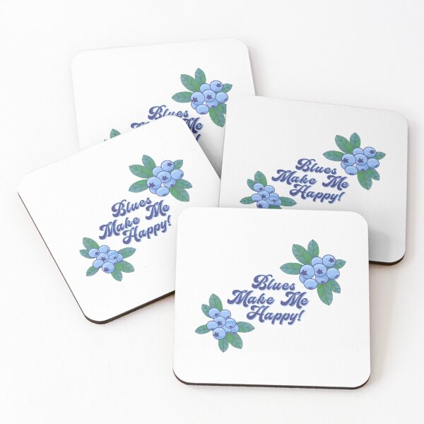 Item preview, Blues Make Me Happy designed and sold by LearnDirt.