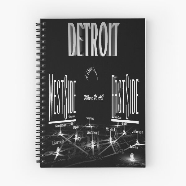 Item preview, Detroit - Eastside/Westside - Where U at? designed and sold by UniqueCreator.