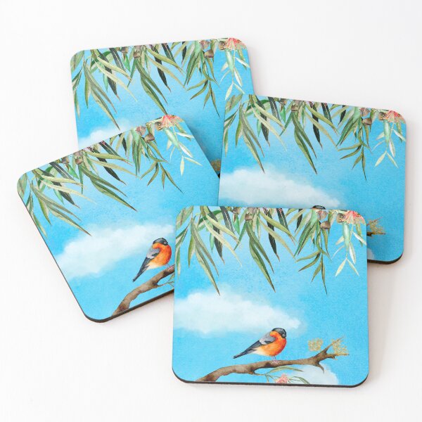 Item preview, Bird in a Gumtree designed and sold by EmilyRuysArt.