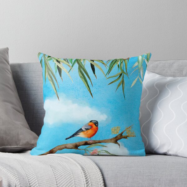 Item preview, Bird in a Gumtree designed and sold by EmilyRuysArt.