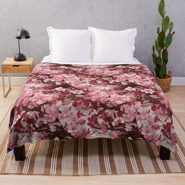 Item preview, cherry blossom camouflage delicate pink petals designed and sold by Designbes.
