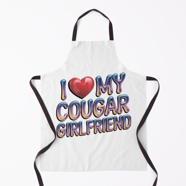 Item preview, I Love My Cougar Girlfriend Funny Boyfriend designed and sold by Cheerhub.