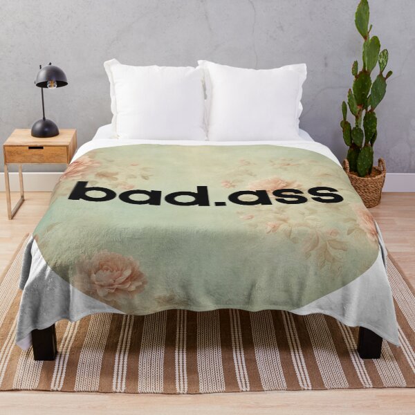 Item preview, Vintage Floral BadAss designed and sold by MegaTStudio.