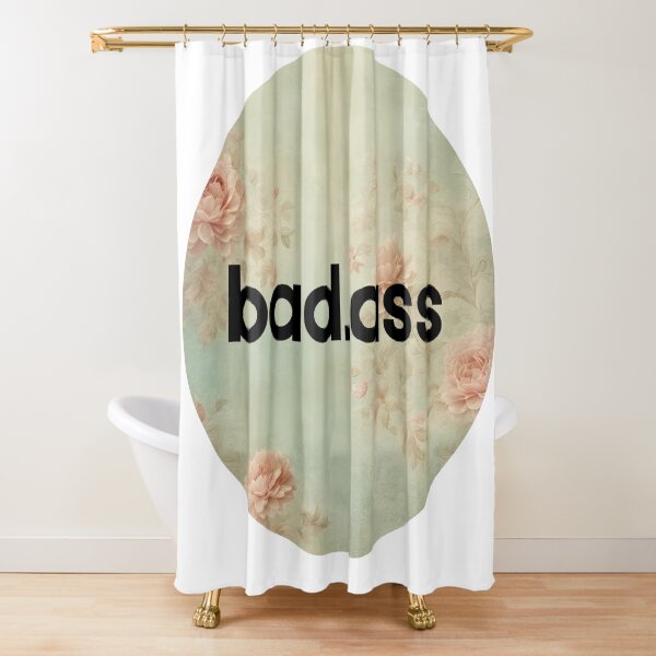 Vista previa del artículo con la obra «Vintage Floral BadAss», diseñado y vendido por MegaTStudio.