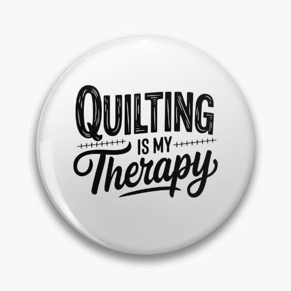 Item preview, Quilting Is My Therapy Funny Quilter designed and sold by Cheerhub.
