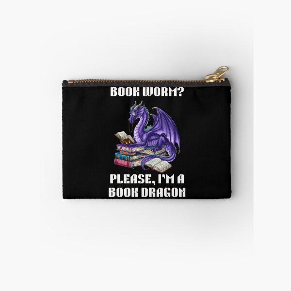 Item preview, I'm Not A Bookworm I'm A Book Dragon Fantasy designed and sold by Cheerhub.