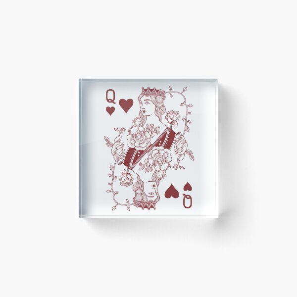 Item preview, Queen of Hearts Playing Card Wonderland designed and sold by Cheerhub.