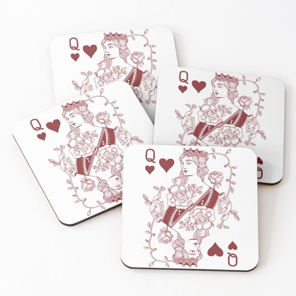 Item preview, Queen of Hearts Playing Card Wonderland designed and sold by Cheerhub.