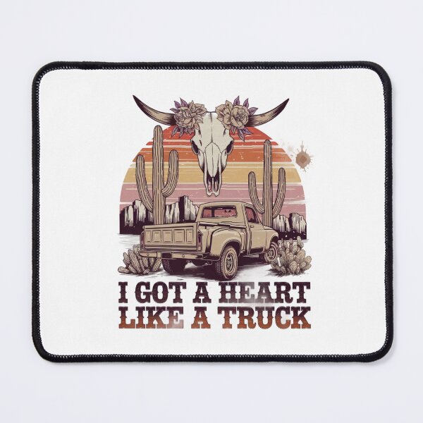 Artikelvorschau, Herz wie ein Truck Country Musik Western entworfen und verkauft von Cheerhub.