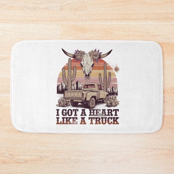Item preview, Heart Like A Truck Country Music Western  designed and sold by Cheerhub.