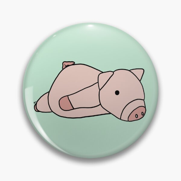 Item preview, weighted pig stuffed animal designed and sold by eakidle.