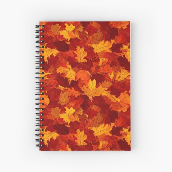 Item preview, Fiery autumn camouflage leaves designed and sold by Designbes.