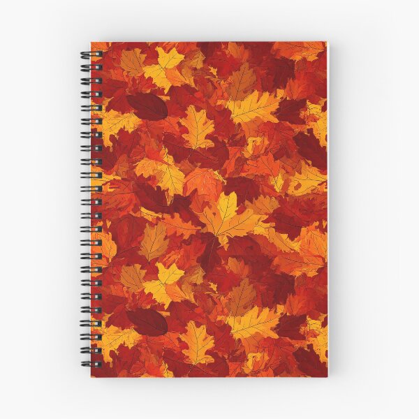 Item preview, Fiery autumn camouflage leaves designed and sold by Designbes.