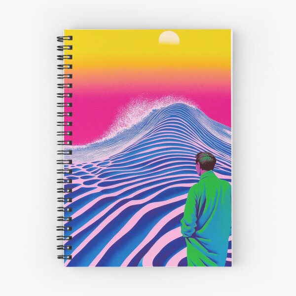Item preview, Lost in the Neon Waves designed and sold by Molly's Gone Mad .