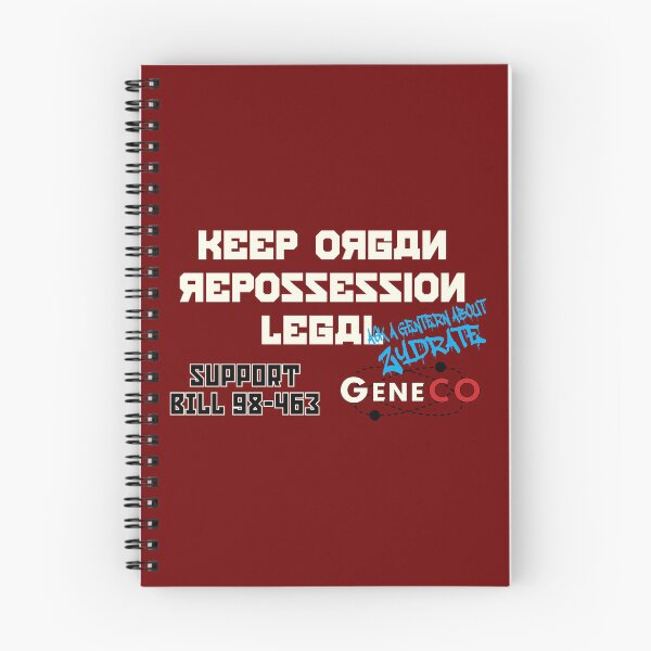 Item preview, "Keep Organ Repossession Legal" Shirt – Repo! The Genetic Opera Zydrate Edition | Sci-Fi Horror Musical Tee designed and sold by Retro-Realm.