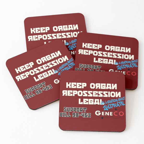 Item preview, "Keep Organ Repossession Legal" Shirt – Repo! The Genetic Opera Zydrate Edition | Sci-Fi Horror Musical Tee designed and sold by Retro-Realm.