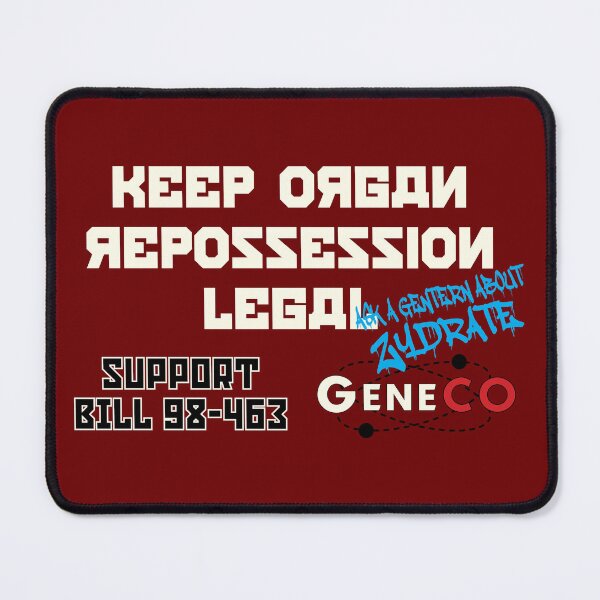 Item preview, "Keep Organ Repossession Legal" Shirt – Repo! The Genetic Opera Zydrate Edition | Sci-Fi Horror Musical Tee designed and sold by Retro-Realm.