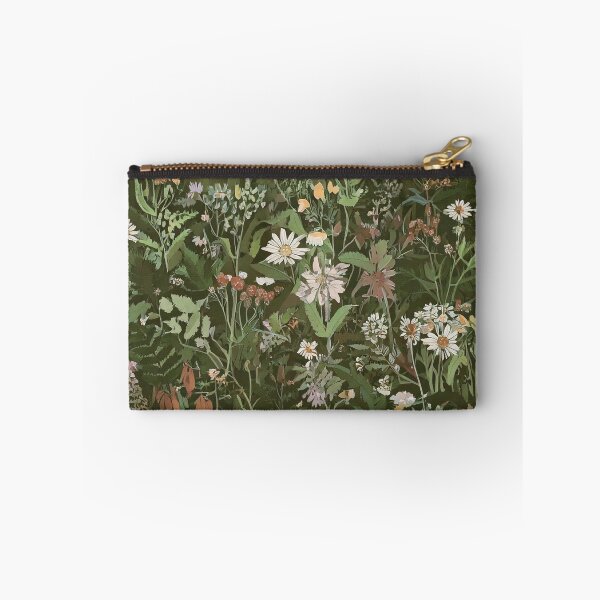 Item preview, Floral camouflage pattern blending wildflowers designed and sold by Designbes.