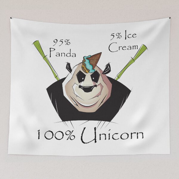 Item preview, 100% Unicorn 95% Panda 5% Ice Cream designed and sold by ProjectX23.