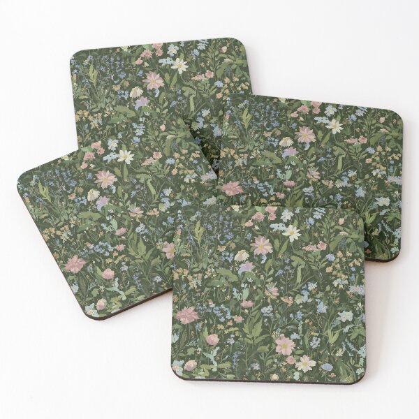 Item preview, Tiny wildflowers camuflage pattern designed and sold by Designbes.