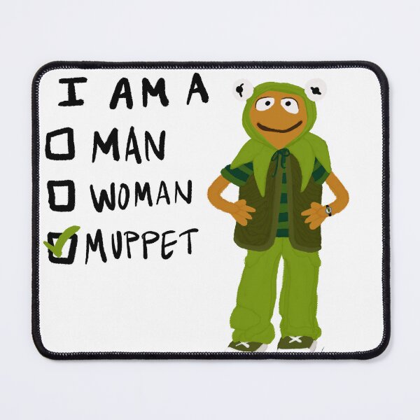 Item preview, Am I a Man or a Muppet designed and sold by FruitcakedUp.