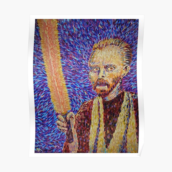 Obi Van Gogh Nobi Poster