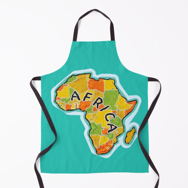 Item preview, African Continent Map designed and sold by Havocgirl.