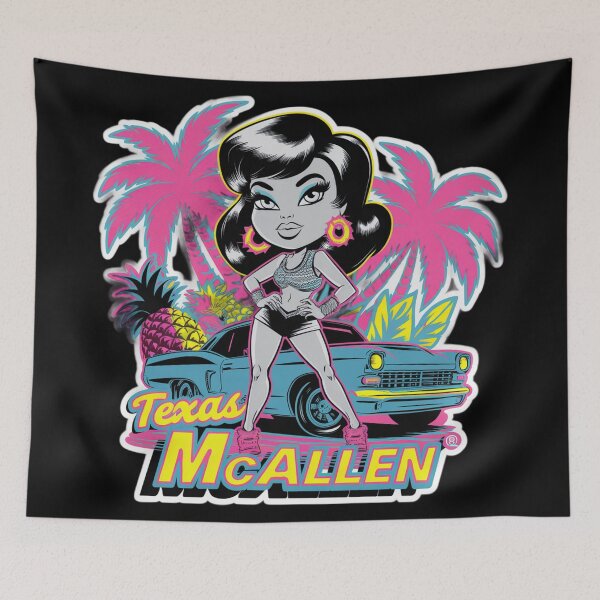 Item preview, McAllen Texas  designed and sold by Roxburylane.