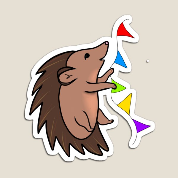 Item preview, Party Hedgehog  designed and sold by EmilyRuysArt.