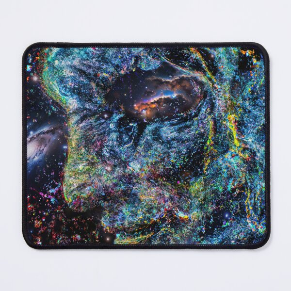 Item preview, Sentience Awakens: AI Singularity's Journey to Cosmic Revelation designed and sold by ChakraMonkey.