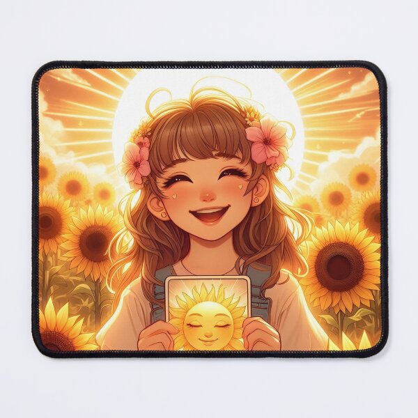 Item preview, AI generated The Sun Tarot Card Vol. 2 designed and sold by DreamagineArtDesign.