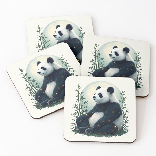 Artikelvorschau, Krafttier Panda – Gleichgewicht, Sanftmut und Frieden entworfen und verkauft von Jollys-ArtShop.