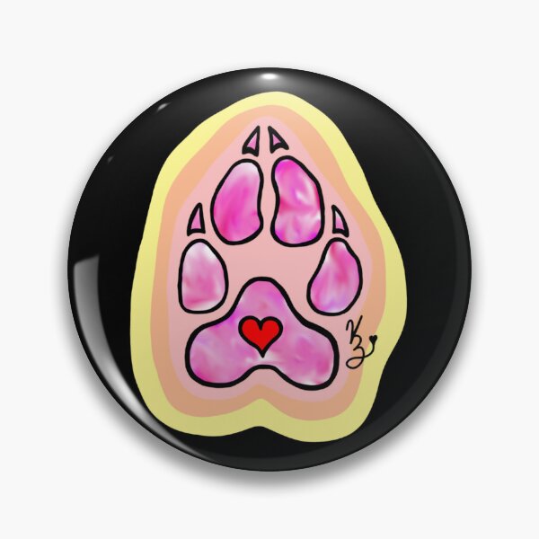 Item preview, Pink Pawprint designed and sold by KatinatorZ34 .