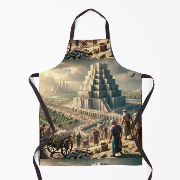 Item preview, The Tower of Babel Begins: Genesis 11:1 (KJV) designed and sold by Meta2Physical.