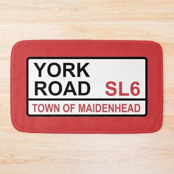 Item preview, Maidenhead York Road Iconic Street Sign designed and sold by DelfDesign.