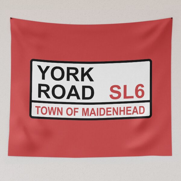 Item preview, Maidenhead York Road Iconic Street Sign designed and sold by DelfDesign.