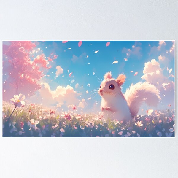 Item preview, Spring Squirrels designed and sold by Mikan2500.