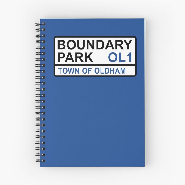 Item preview, Oldham Boundary Park Iconic Street Sign designed and sold by DelfDesign.