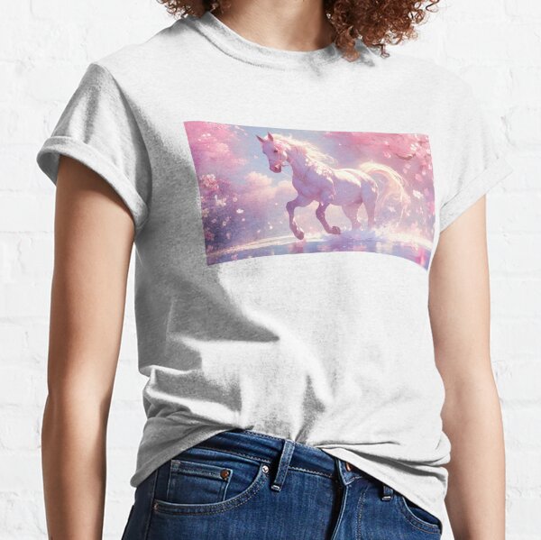 Item preview, Horses dancing in spring designed and sold by Mikan2500.