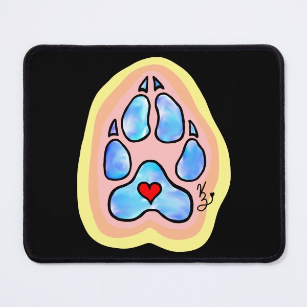 Item preview, Blue Pawprint designed and sold by KatinatorZ34 .