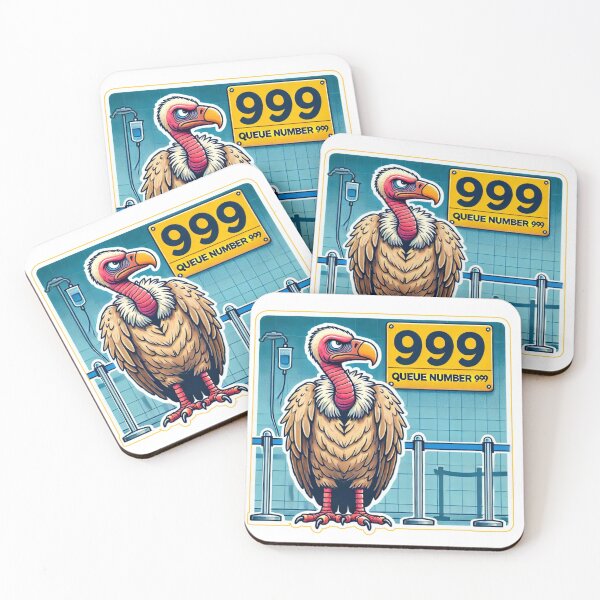 Item preview, Vulture in the Waiting Line designed and sold by ToloArt.