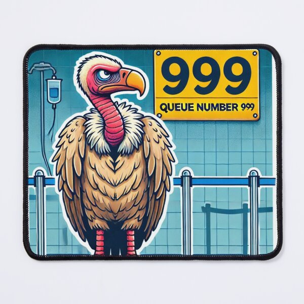 Item preview, Vulture in the Waiting Line designed and sold by ToloArt.