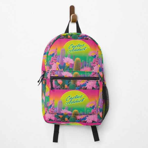 Item preview, Cactus Addict – Neon Desert Bloom designed and sold by Molly's Gone Mad .