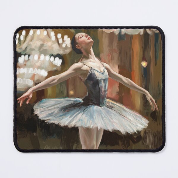 Item preview, Graceful Ballerina – Dance Hall Painting Inspired by Degas designed and sold by CARRAANN.