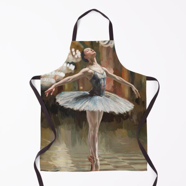 Item preview, Graceful Ballerina – Dance Hall Painting Inspired by Degas designed and sold by CARRAANN.