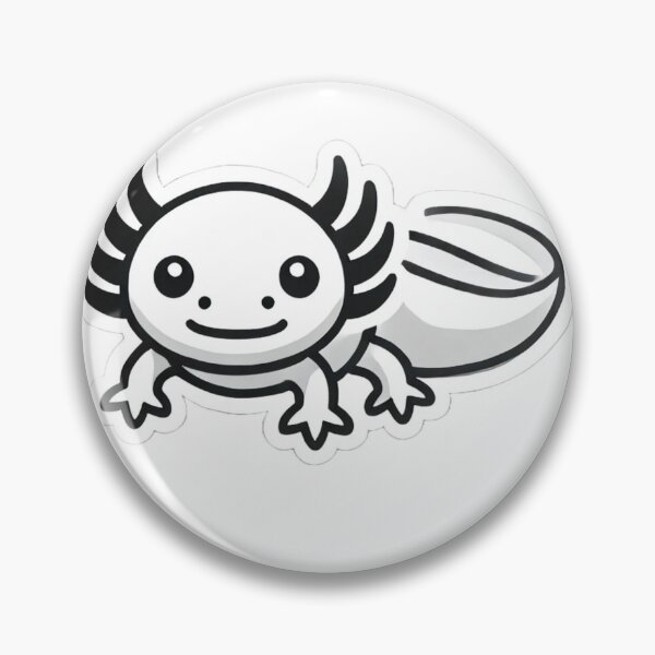Artikelvorschau, Minimalistischer Axolotl, modern und süß für Amphibienliebhaber entworfen und verkauft von Old Tree Store .