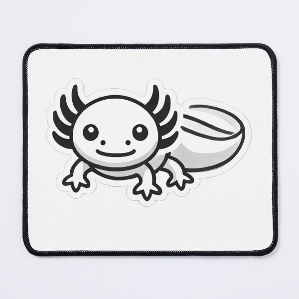 Item preview, Minimalist Axolotl Modern and Cute for Amphibian Lovers designed and sold by Old Tree Store .
