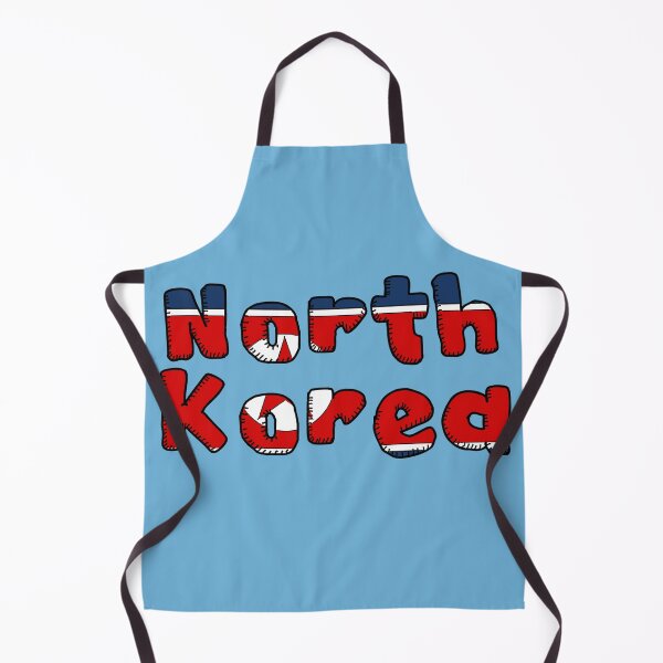 Item preview, North Korea Font with North Korean Flag designed and sold by Havocgirl.